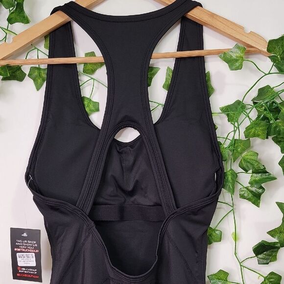 Bucked Up. Women's Workout, Exercise, Dance or Layering Bodysuit. NWT - Picture 2 of 10